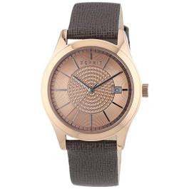 Urrem Esprit ES107792004 Læder Anthracite grå 18mm