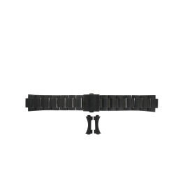 Urrem Seiko SSB179P1 / 8T67-00A0 / M0HB627N0 Stål Sort 22mm