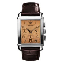 Urrem Armani AR0337 Læder Brun 24mm
