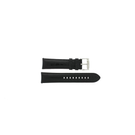 Urrem Armani AR2432 Læder Sort 22mm