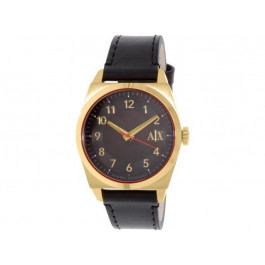 Urrem Armani Exchange AX2306 Læder Sort 22mm