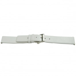Urrem Universel K510 Læder Hvid 28mm