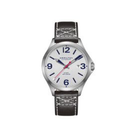 Urrem Hamilton H76525751 Læder Sort 20mm