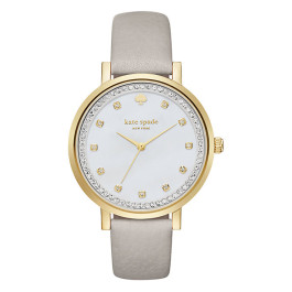 Urrem Kate Spade New York KSW1131 Læder Grå 16mm