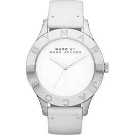 Urrem Marc by Marc Jacobs MBM1200 Læder Hvid 18mm