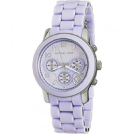 Urrem Michael Kors MK5233 Stål/Silikone Lilla 20mm