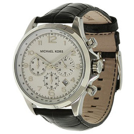 Urrem Michael Kors MK8114 Læder Sort 22mm