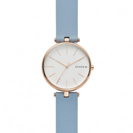 Urrem Skagen SKW2711 Læder Blå 16mm