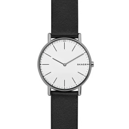 Urrem Skagen SKW6419 Læder Sort 20mm