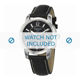 Urrem Tissot T600025440 / T610025414 Læder Sort 19mm
