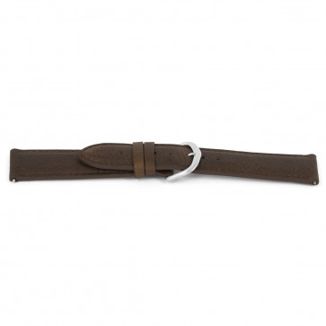 Urrem Universel D444 Læder Brun 14mm