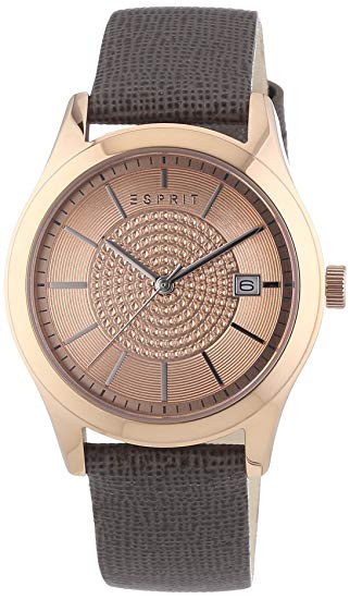 Urrem Esprit ES107792004 Læder Anthracite grå 18mm