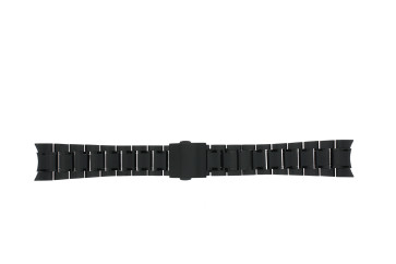 Urrem Seiko 8X53-0AB0 / SSE049J1 / M0XF111M0 Stål Sort 22mm