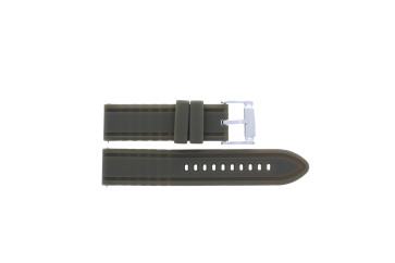 Urrem Fossil BQ1537 Silikone Grøn 22mm
