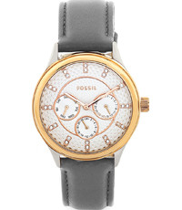 Urrem Fossil BQ3123 Læder Grå 18mm