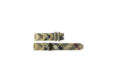 Urrem Burberry BU1073 Læder Multicolor 18mm