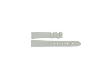 Urrem Burberry BU1797 Læder Hvid 16mm