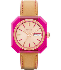 Urrem Fossil ES3539 Læder Brun 18mm