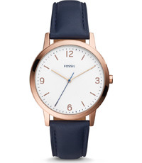 Urrem Fossil FS5429 Læder Blå 20mm