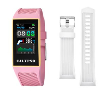 Urrem Smartwatch Calypso K8502-1 / BC11195 Gummi Hvid