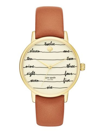 Urrem Kate Spade New York KSW1237 Læder Brun 16mm
