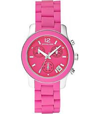 Urrem Michael Kors MK5443 Silikone Lyserød 16mm