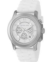 Urrem Michael Kors MK8134 Silikone Hvid 24mm