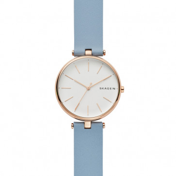 Urrem Skagen SKW2711 Læder Blå 16mm