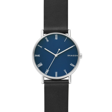 Urrem Skagen SKW6434 Læder Sort 20mm