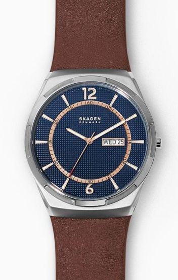 Urrem Skagen SKW6785 Læder Brun 28mm