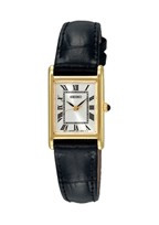 Urrem Seiko 1N01-0LK0 / SXGN56P1 / 4J42KB Læder Sort 14mm