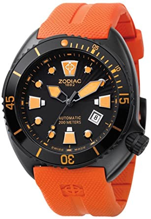 Urrem Zodiac ZO8006 Gummi Orange 25mm
