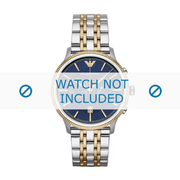 Urrem Armani AR1847 Stål Bi-colour 22mm