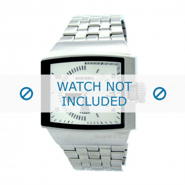 Diesel urrem DZ1284 Metal Sølv 30mm