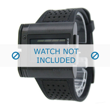 Diesel urrem DZ7145 Silikone Sort 26mm