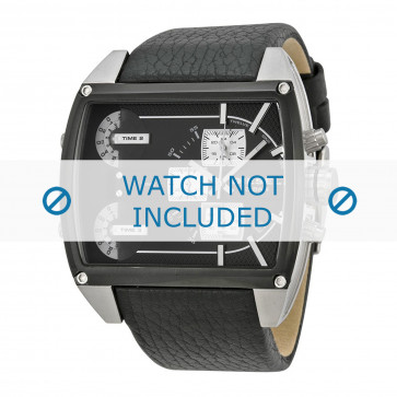 Urrem Diesel DZ7326 Læder Sort 30mm