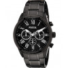Urrem Fossil BQ1743 Stål Sort 22mm
