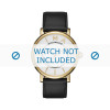 Urrem Marc by Marc Jacobs MJ1532 Glat læder Sort 18mm