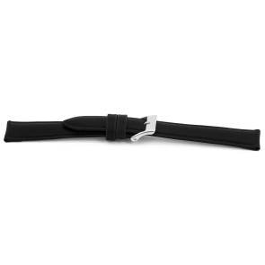 Urrem Universel D010 Læder Sort 14mm