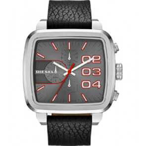 Urrem Diesel DZ4304 Læder Sort 24mm