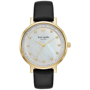 Urrem Kate Spade New York KSW1206 Læder Sort 16mm