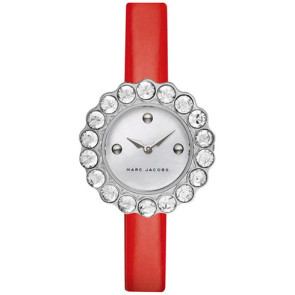 Urrem Marc by Marc Jacobs MJ1441 Læder Rød 10mm