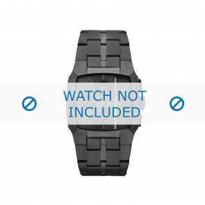 Diesel urrem DZ4260 Rustfrit stål Anthracite grå 31mm
