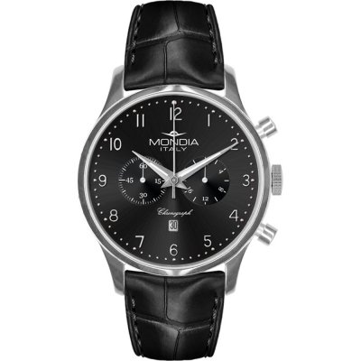 Mondia MI-6564-SS-BKAR-CP Madison Watch